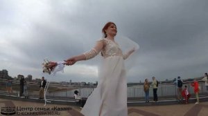 Невеста танцует на свадьбе. Панорамное видео от студии CheckinRussia360 на Центре семьи  в Казани