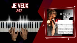 Je veux – Zaz | cover на фортепиано + НОТЫ