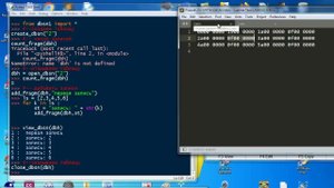 py227 простейший вариант DBSN - фрагменты