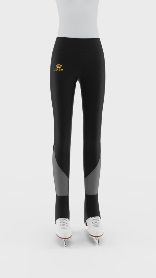 Spsm. Леггинсы легкие для фигурного катания