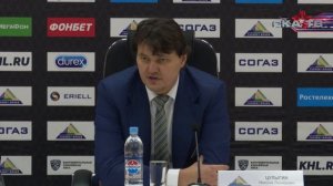 «Салават Юлаев» – СКА. Пресс-конференция