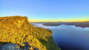 Футаж.  Солнце встает. Рассвет