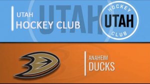 23.12.2024  | Юта — Анахайм Дакс | Utah — Anaheim Ducks