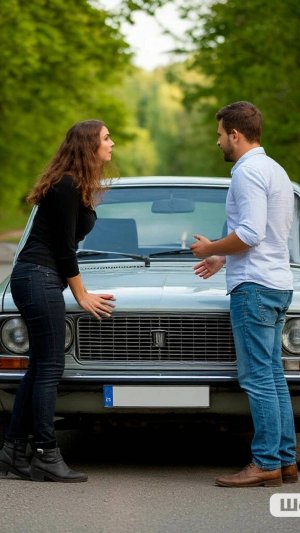 Утро не задалось🤷🥺Не доехали 😚😥🚘, но есть и приятные новости👍😻