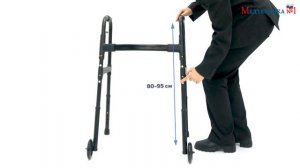 Barry 10180. Лёгкие ходунки для инвалидов и пожилых. Подходит для реабилитации. От Медтехника № 1