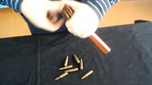 Снаряжение магазина патронами АК-74