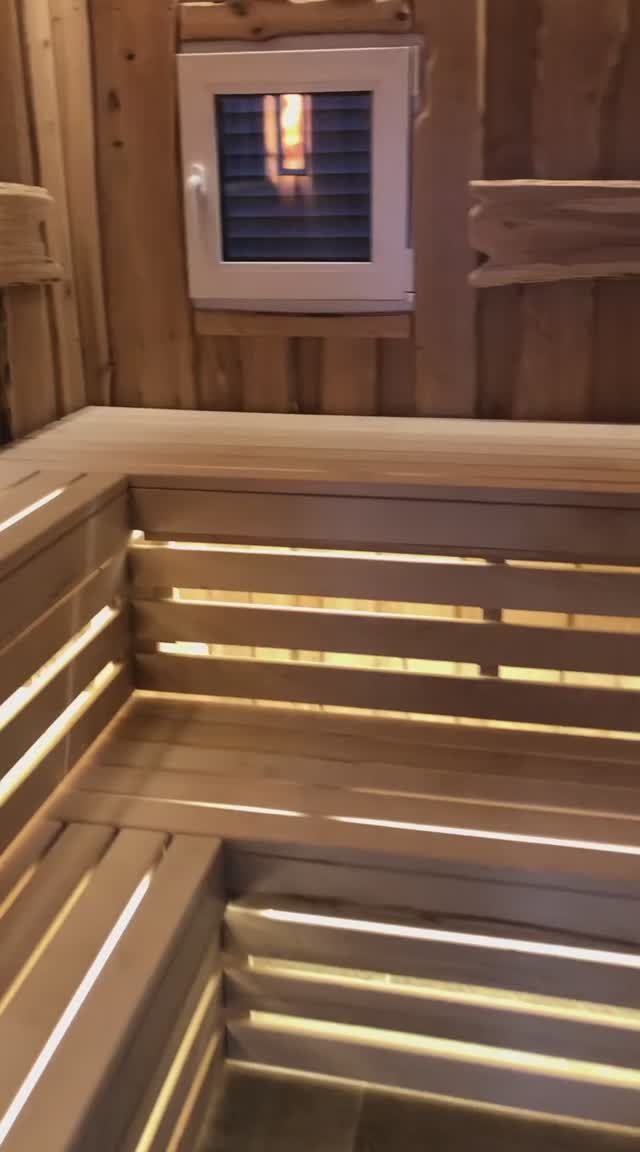 Модульная баня М1-увеличенная площадь (внутренняя отделка)