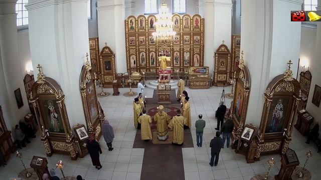 Всенощное бдение в Неделю сыропустную. Воспоминание Адамова изгнания. Прощеное воскресенье.