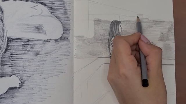 INKTOBER 🌸день 13🌸 тема :крыша