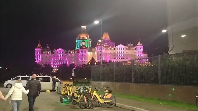 Олимпийский парк-отель"Багатырь"-Чертвоеколесо! #олимпийскийпарксочи#отель