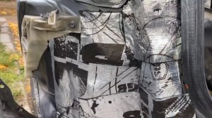 ШУМОИЗОЛЯЦИЯ Mazda 3 1.6 своими руками!!!!