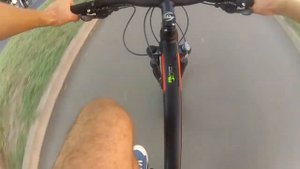 cannondale trail 6 first ride - 5 downhill, remote lockout