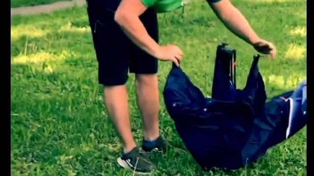 Как собрать быстросборную  палатку за 15 секунд
