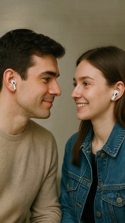 Как подключить две пары наушников к iPhone?
