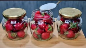 БЕЗ заморозки! БЕЗ варки! Так я сохраняю клубнику свежей в течение 1 года!