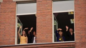 Академическая гимназия №56. Последний звонок 2016. Финальная песня.