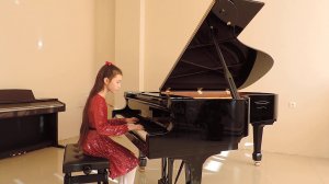 Данилова Марина 9 лет К. Черни Этюд Ре мажор