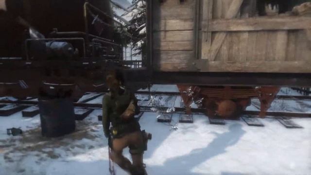 Rise of The Tomb Raider - часть 13 [Ложная информация. Костюм следопыта. Тюремный лагерь]