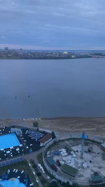 Казань вид из отеля Ривьера