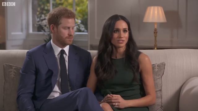 Отрывок из интервью принца Гарри и Меган Маркл по случаю помолвки. смотреть онлайн