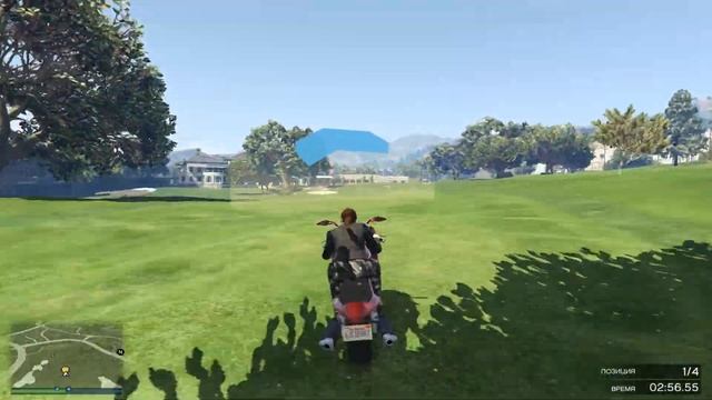 GTA Online-Паркур По Крышам! (GTA 5 Гонки) #96 смотреть онлайн