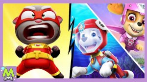 Том Погоня Героев vs Щенячий Патруль.Спасение Друзей и Водные Гонки.Какая Игра Круче