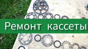 Ремонт кассеты для велосипеда. Проскакивает новая цепь.