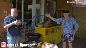 Уха Липованская из сома. Приготовили вкусный обед в казане на улице
