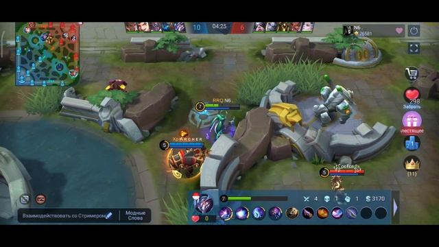 Как играет топ Заск Mobile Legends
