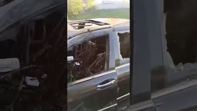 ДРИФТАНУЛИ: в Воронеже в Песчаном Логу во время дрифта вспыхнул автомобиль. 🔥