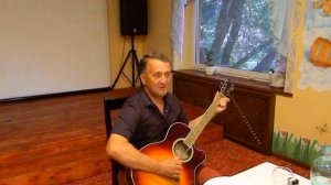 Дождь осенний стучит по крыше... Песня под гитару.