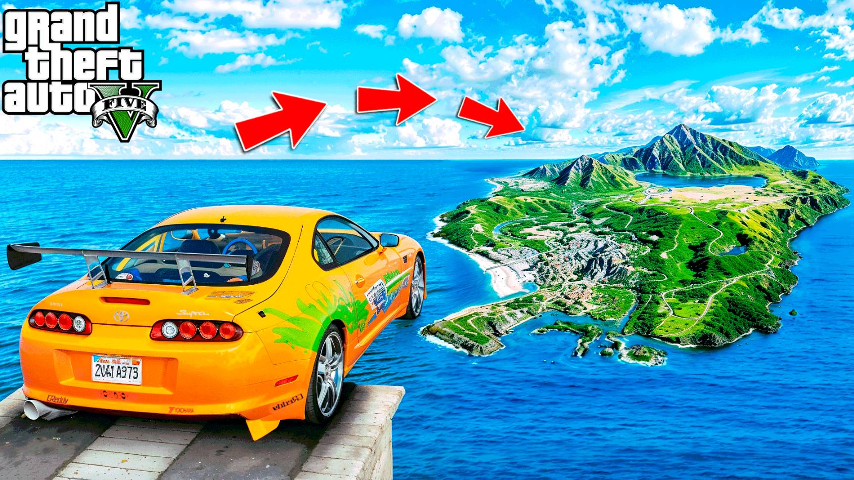 ПЕРЕПРЫГНУЛ ВСЮ КАРТУ на СУПРЕ в ГТА 5 МОДЫ - ЭКСПЕРИМЕНТЫ в GTA 5 MODS