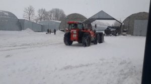 Manitou 735 уборка снега в КФХ Субботиных