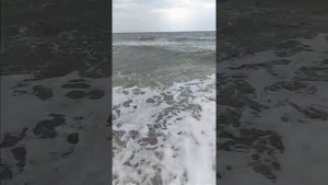 Мелекино, 2 спуск, бурлящее море, 14.07.2023