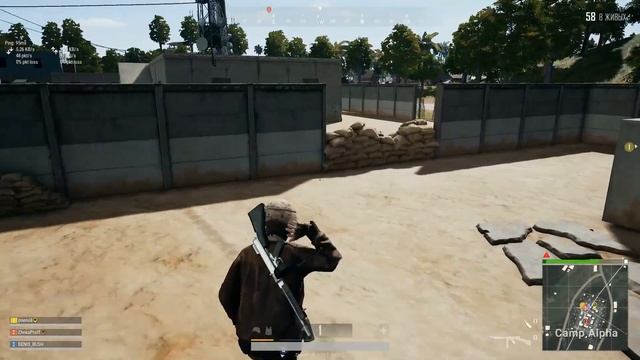PUBG: Заварушка в CAMP ALPHA