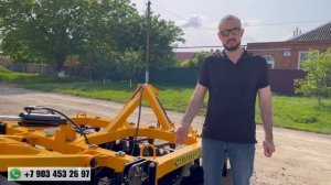 Как переоборудовать навесную дисковую борону в прицепную?