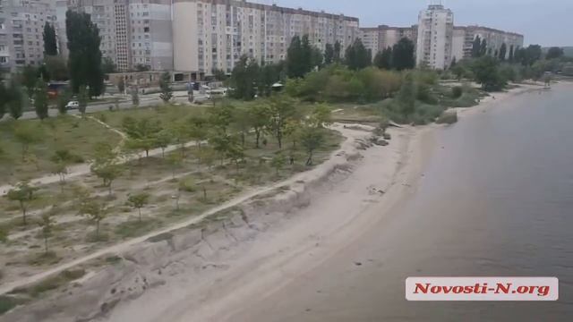 Николаев. Намыв с вертолета, 09.05.2014 смотреть онлайн