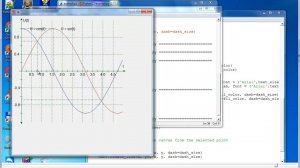 py008 Питон координатная сетка и интерактивность грфики