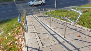 Перила из нержавеющей стали