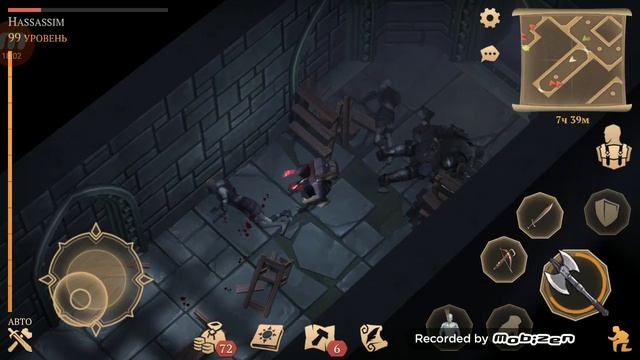 Grim Soul. Смена снаряжения. Чистое и экономное прохождение первого этажа подземелья. смотреть онлайн