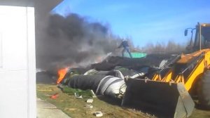 Пожар в Тосно