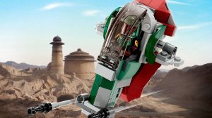 Обзор на LEGO Star Wars 75344/Звездолёт Боба Фетта, Microfighter