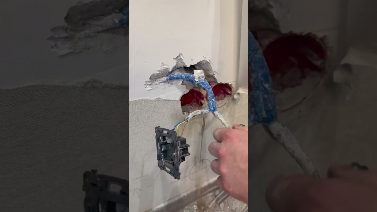 Жесткая дичь! Электрик был не в адеквате. #томск #ремонт #электрик #electrician