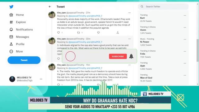 Ghanaians finally speak on why they HATE the NDC more than NPP