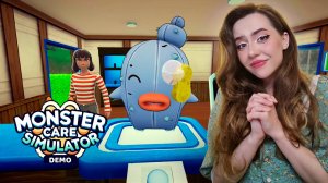 КУПАЕМ МИЛЫХ МОНСТРОВ! ➤ Monster Care Simulator