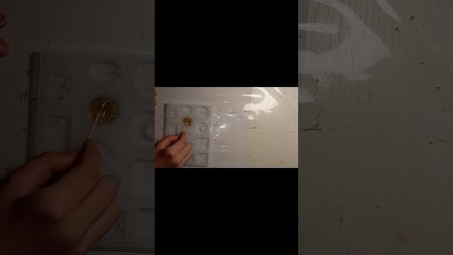 самая первая работа с уф смолой