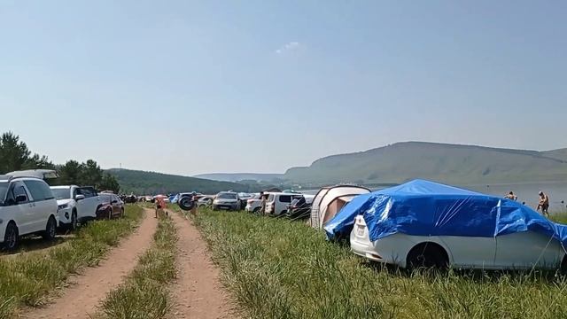 ОТДЫХАЕМ на озере УЧУМ, Красноярский край.