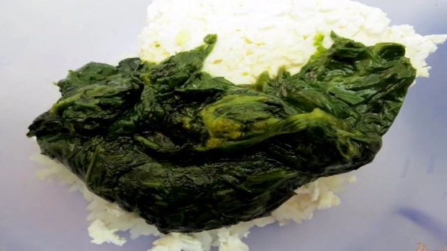 Сырники с рисом и шпинатом