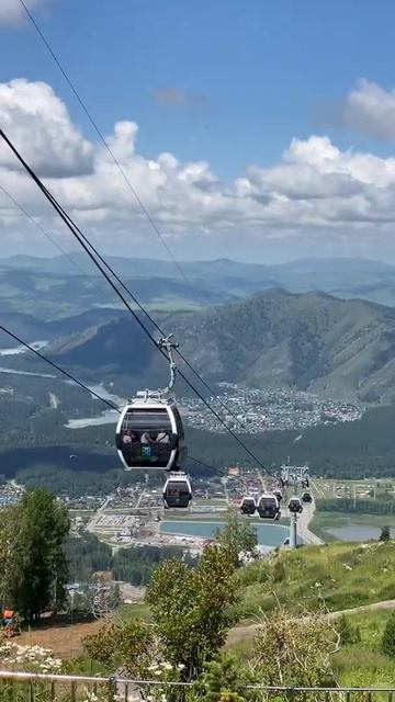 Горный Алтай.🏔🌲 Канатка.Манжерок. Высота 1020м смотреть онлайн