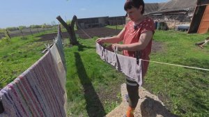 Про огород, про стирку и спил деревьев. Дела житейские и жизнь в деревне.